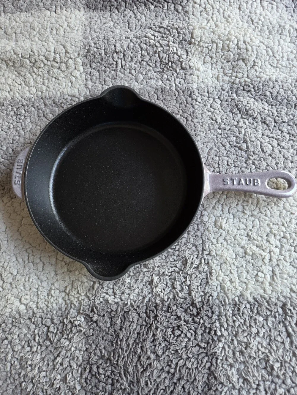 Staub 8.5” Enameled Cast Iron Traditional Deep Skillet